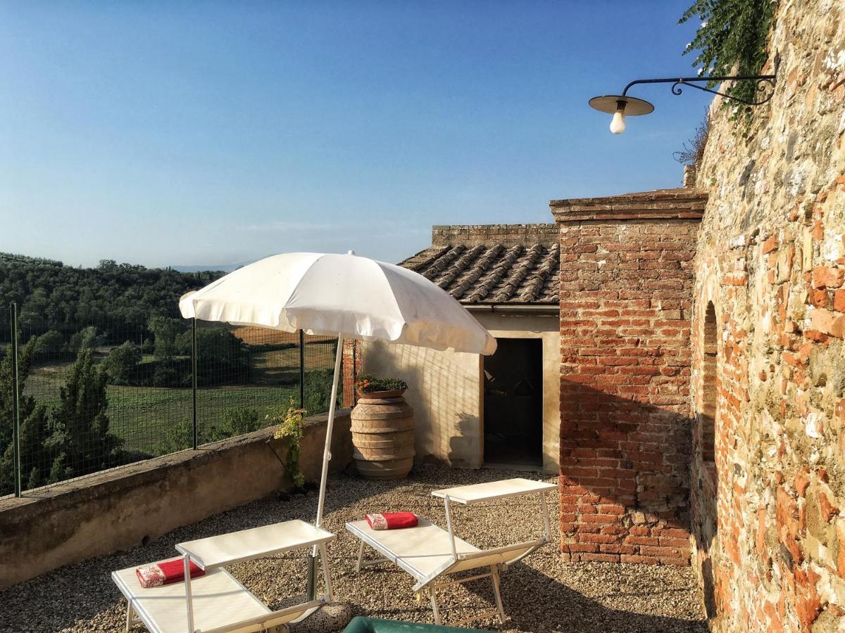 Pasqui Villas La Capanna Accogliente Casa In Paese Con Vista Piscina Wifi San Giovanni d'Asso Exterior photo