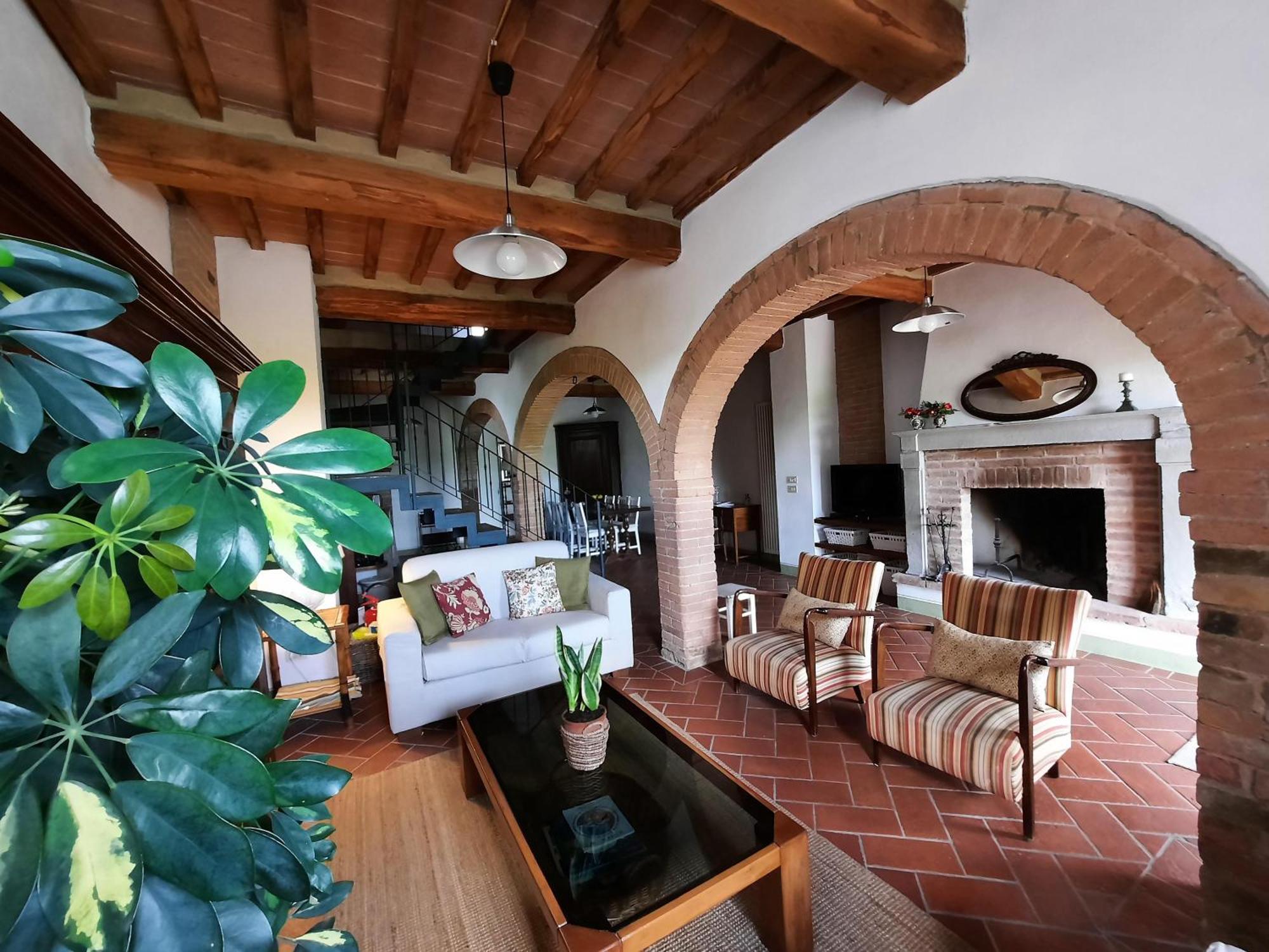 Pasqui Villas La Capanna Accogliente Casa In Paese Con Vista Piscina Wifi San Giovanni d'Asso Exterior photo