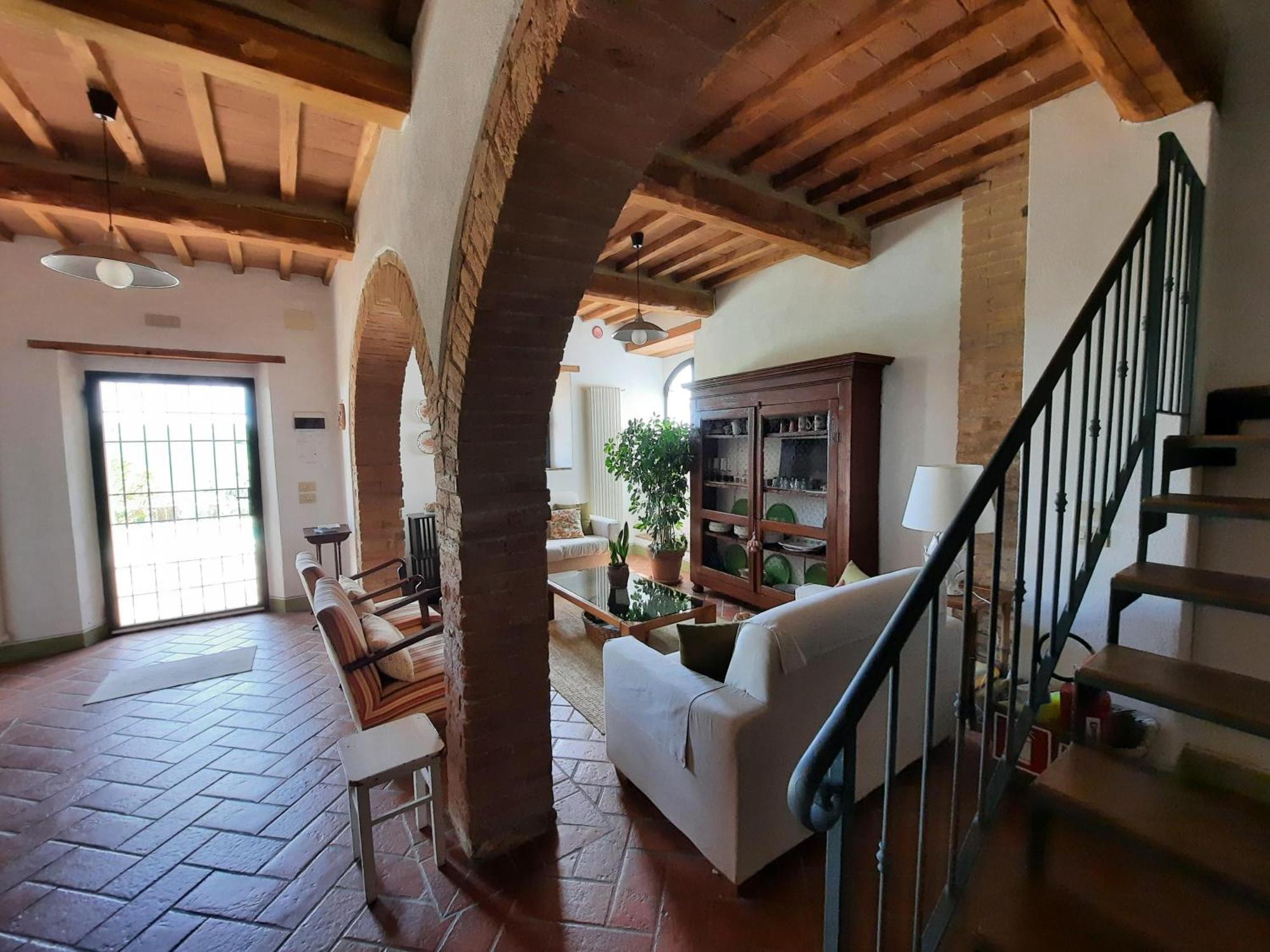 Pasqui Villas La Capanna Accogliente Casa In Paese Con Vista Piscina Wifi San Giovanni d'Asso Exterior photo